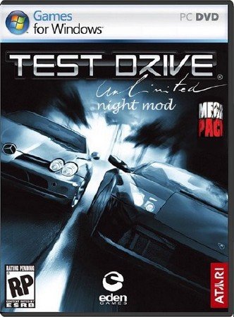 Test Drive Unlimited: Night Mod - Mega Pack (NEW/2011/RUS/ENG)